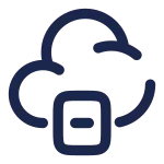 Cloud Storage SVG Icon